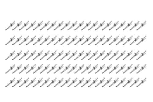 Small Head Rivets 3/16" White 100pc
