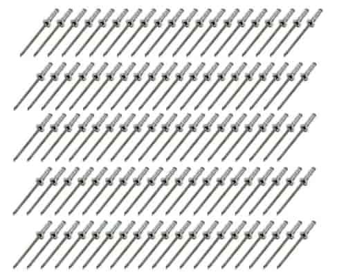 Small Head Rivets 1/8" Unpainted 100pc