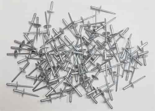 Large Head Rivets 3/16" Unpainted 100pc