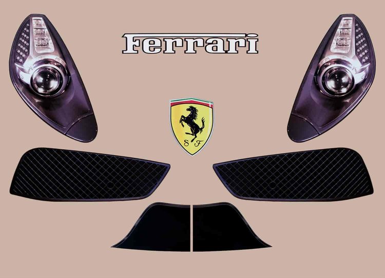 Nose ID Graphics Kit Ferrari Classic/MD3 Gen 2 Dirt Late Model