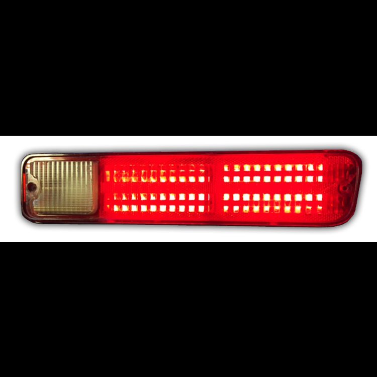 2-Panel Sequential LED Taillight Kit for 1979-1981 Chevrolet El Camino [Red LED w/ White LED Reverse]
