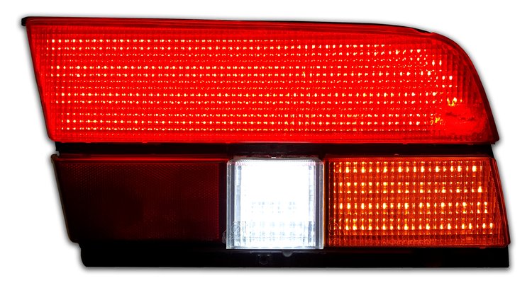 6-Panel Sequential LED Taillight Kit for 1983-1987 Nissan 300ZX [Red and Amber LED w/ White LED Reverse]