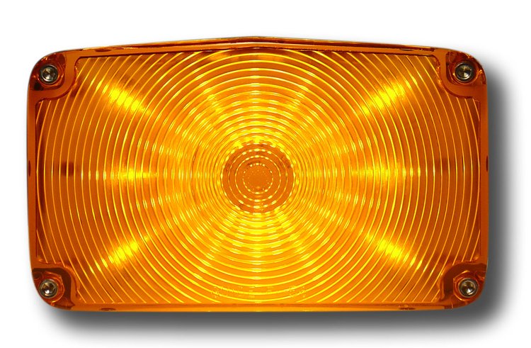 LED Front Turn Signal and Parking Light Kit for 1956 Chevrolet Tri-Five [Amber LED]