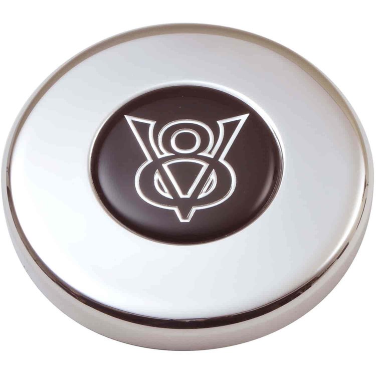GT3 V-8 Emblem Steering Wheel Center Cover 7/16"