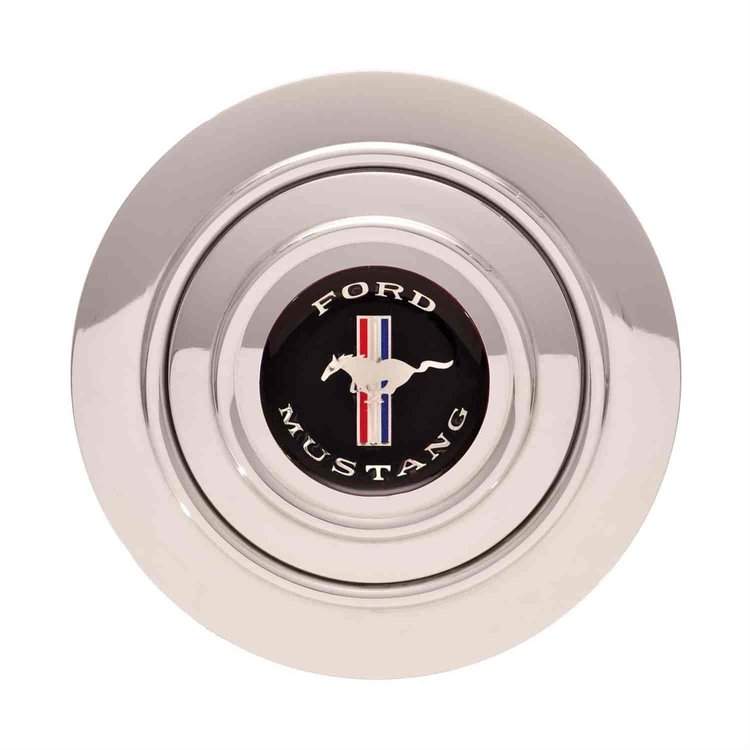 Billet Banjo Ford Mustang Color Emblem 2 Rings