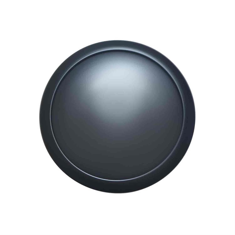 GT9 Small (Shows Bolt Pattern) Plain Horn Button
