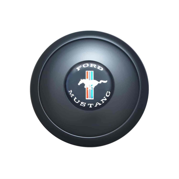 GT9 Small (Shows Bolt Pattern) Ford Mustang Color Horn Button