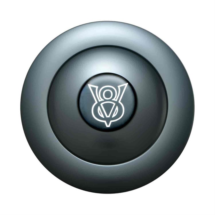 GT9 Large (Covers Bolt Pattern) V-8 Emblem Color Horn Button