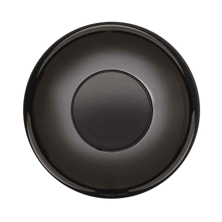GT3 Gasser/Euro Style Horn Button No Logo Smooth Style Black Anodized