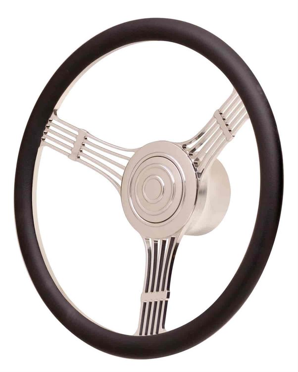 GT Retro Banjo Leather Steering Wheel Diameter: 15.5"