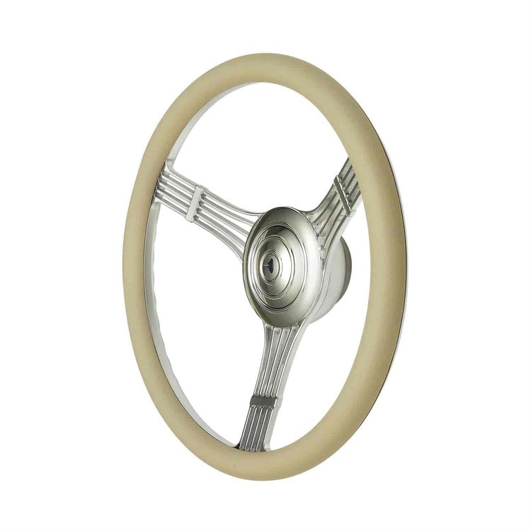 GT Retro Banjo Leather Steering Wheel Diameter: 15.5"