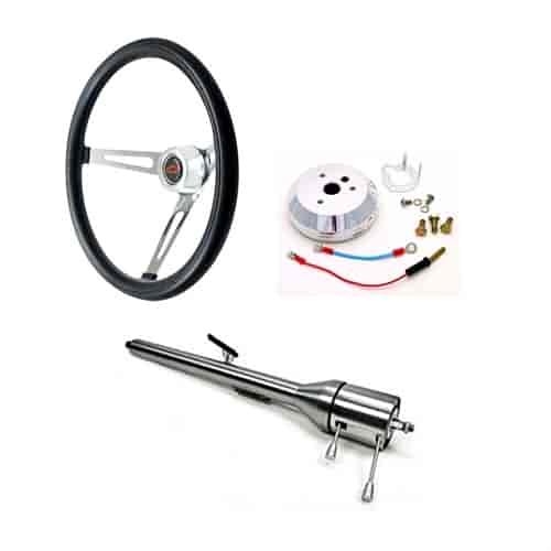 GT Classic Steering Wheel and Column Kit for 1967-1968 GM A-Body/F-Body