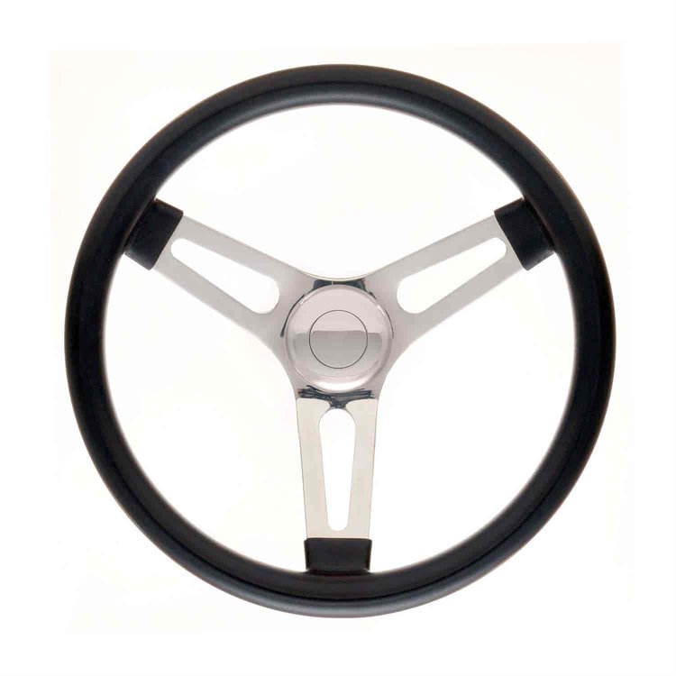 GT3 Competition Style Symmetrical Foam Steering Wheel Diameter: 15"