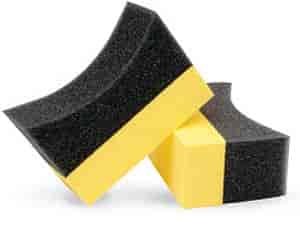 Tire Swipes Tire Sponge Dense handle for mess-free tire dressing application