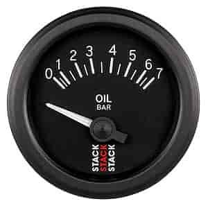 Oil Press Electric 52mm Blk 0-7 Bar M10 Male