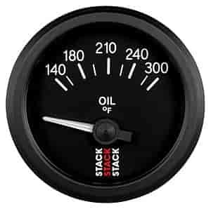 Oil Temperature Gauge 2-1/16" Diameter