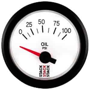 Oil Pressure Gauge 2-1/16" Diameter