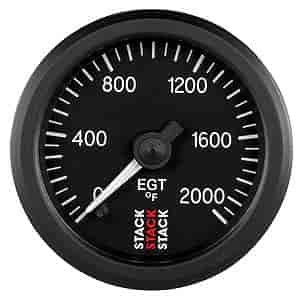 Exhaust Gas Temp Pro Stepper Motor 52mm Blk 0-2000 F