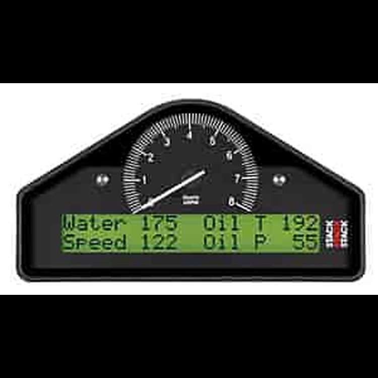 Integrated Race Dash Display 0-8,000 RPM