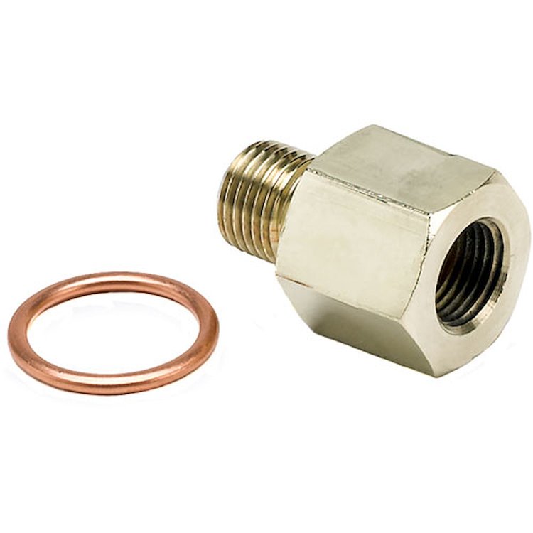 ADAPTER 1/8 NPTF FEMALE TO M10 MALE