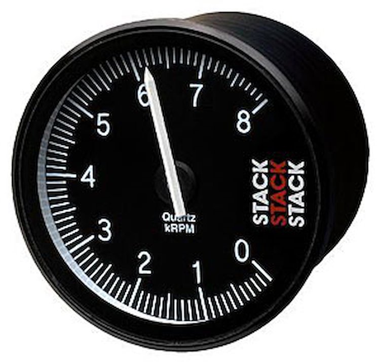 Action Replay Tachometer 0-8,000 RPM