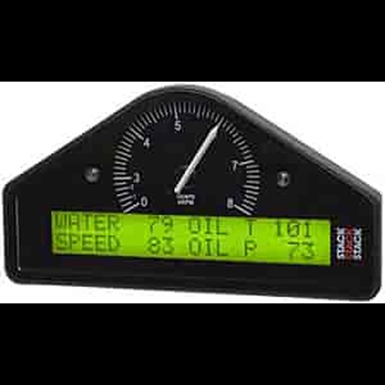 Integrated Race Dash Display 0-3-8,000 RPM