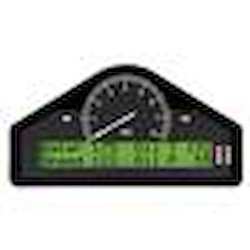 ACTION REPLAY DASH BLK 0-8K RPM PSI DEG. F MPH