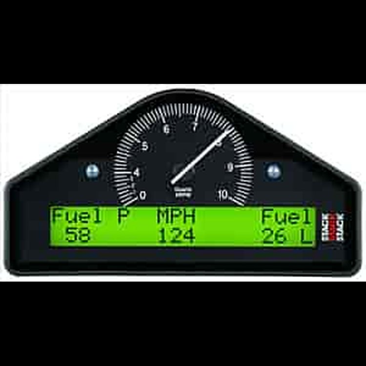 Integrated Street Dash Display 0-4-10,000 RPM