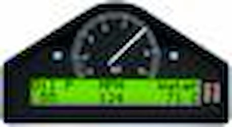 Configurable Dash Display Blk 0-8k RPM