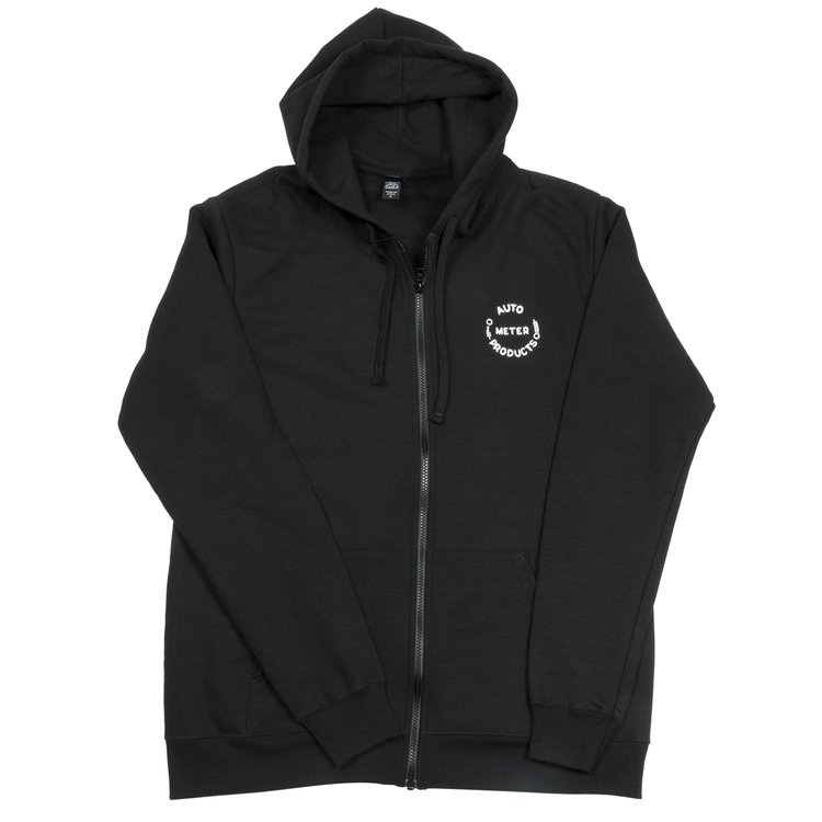 0448XL ZIP HOODIE; ADULT XLARGE; BLACK; VINTAGE