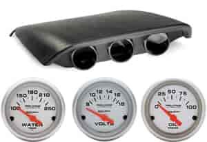 Triple Dash Pod Kit 2005-Up Ford Mustang