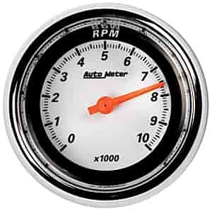 3-3/8" MCX In-Dash Tachometer 10,000 RPM