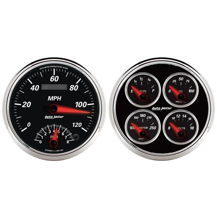 Designer Black II Gauge Combo 5" Electrical
