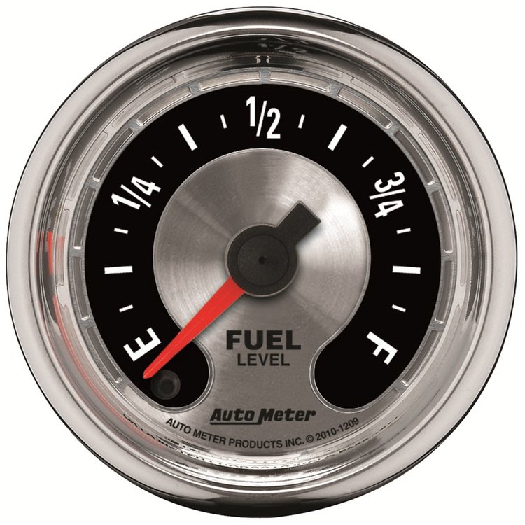 American Muscle Fuel Level Gauge 2-1/16" Electrical (Full Sweep)
