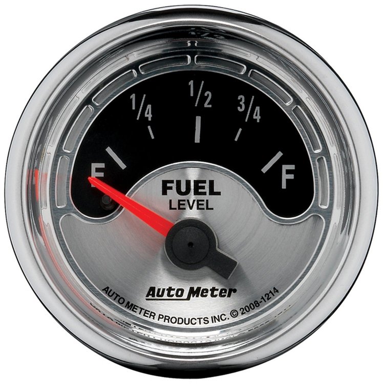 American Muscle Fuel Level Gauge 2-1/16" Electrical