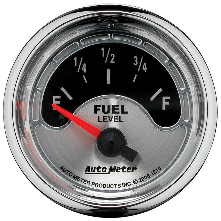 American Muscle Fuel Level Gauge 2-1/16" Electrical