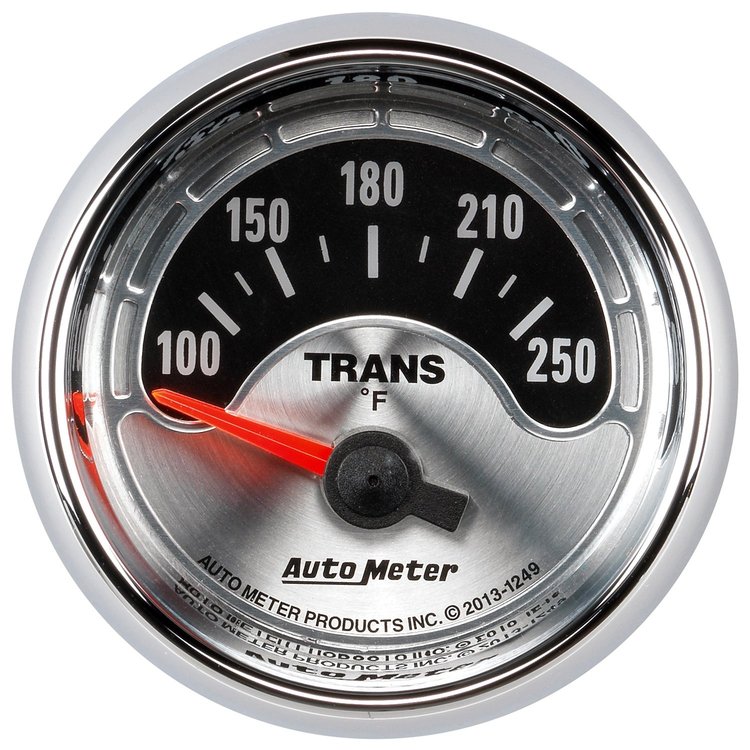 American Muscle Transmission Temperature Gauge 2-1/16" Electrical (Short Sweep)