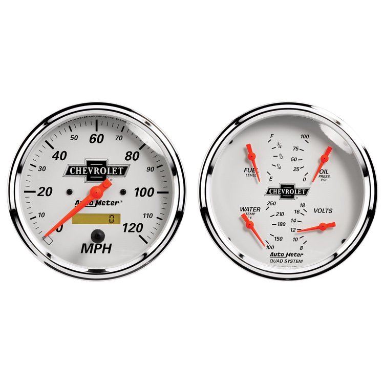 Officially Licensed GM "Vintage" 2-Gauge Kit 5" Electrical