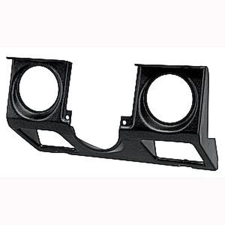 Dual Gauge Cluster Bezel 1987-95 Jeep Wrangler YJ