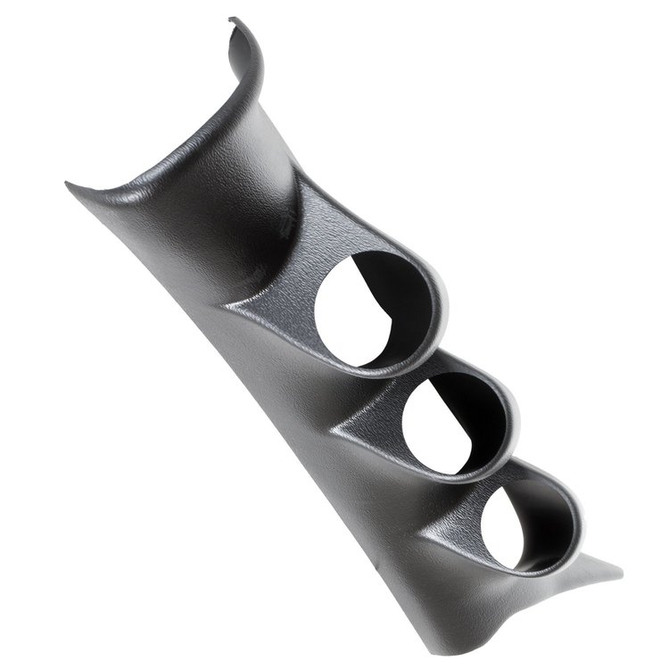 GAUGE MOUNT A-PILLAR FULL TRIPLE 2 1/16 DODGE DAKOTA 00-04