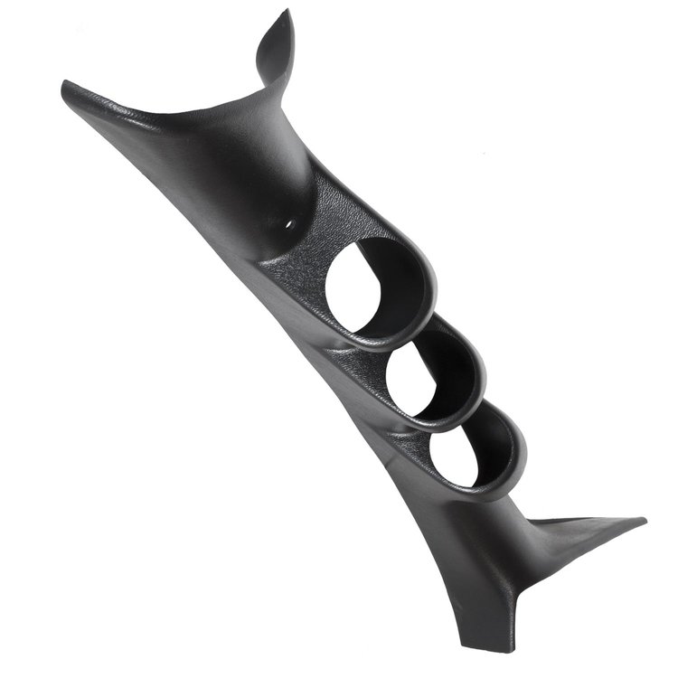 GAUGE MOUNT A-PILLAR REPLACEMENT TRIPLE 2 1/16 FORD F150 04-08