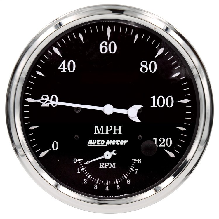 5 TACH/SPEEDO OT BLACK"