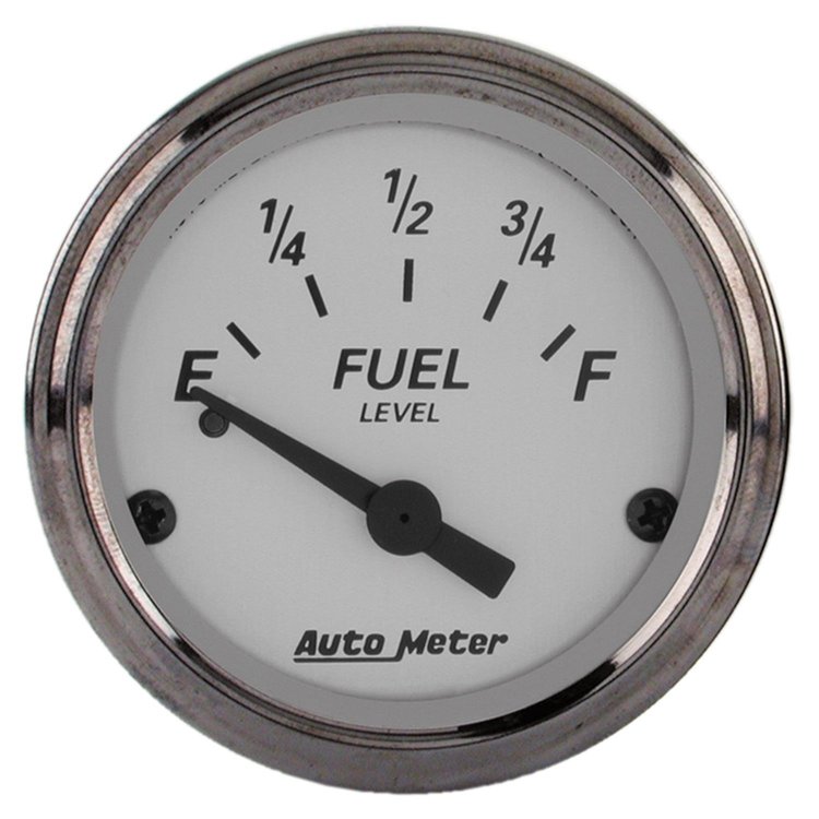American Platinum Fuel Level Gauge 2-1/16" Electrical