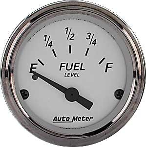 American Platinum Fuel Level Gauge 2-1/16" Electrical