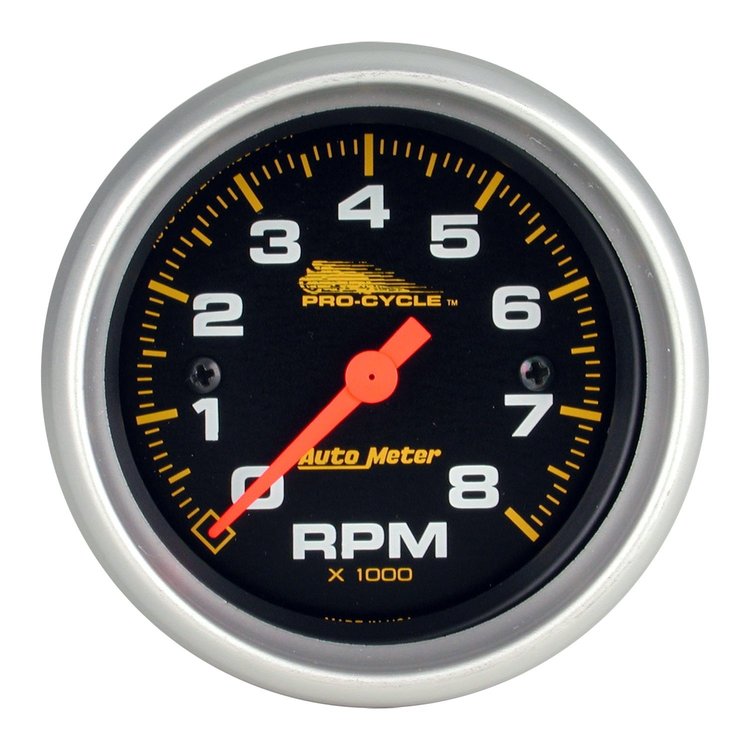 Pro-Cycle Tachometer Gauge 2-5/8" 8,000 rpm