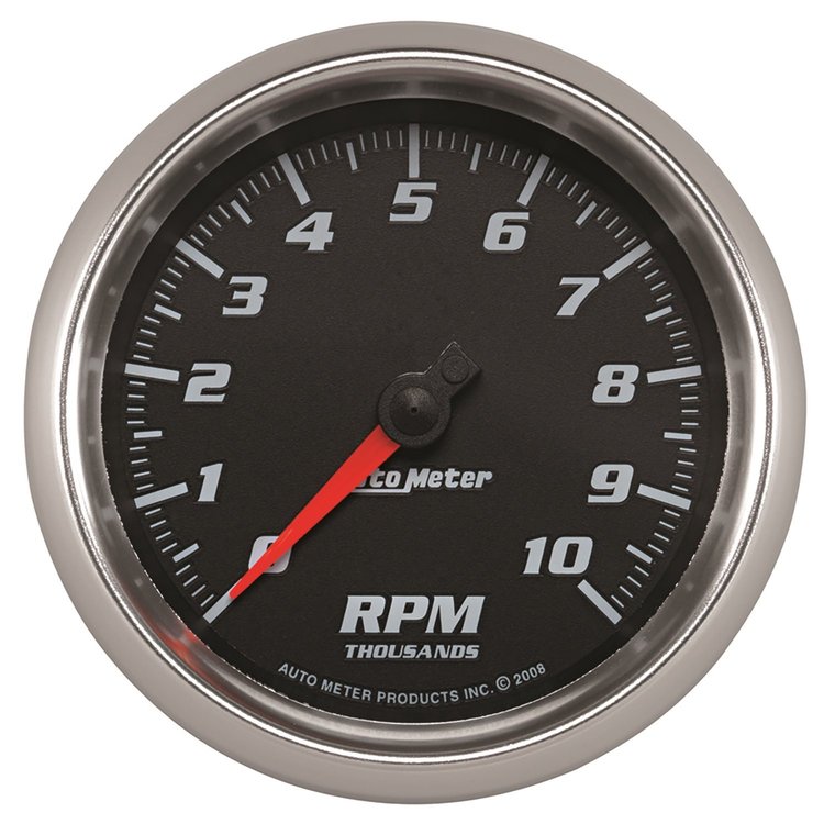 Pro-Cycle Tachometer Gauge 3-3/8" 10,000 rpm
