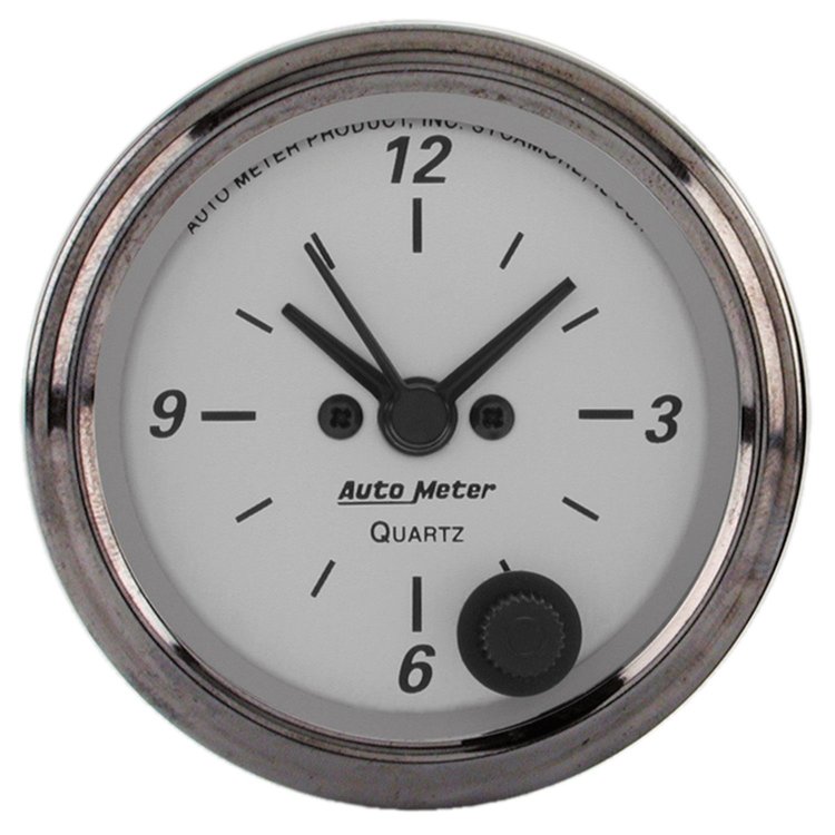 American Platinum Clock 2-1/16" Electrical
