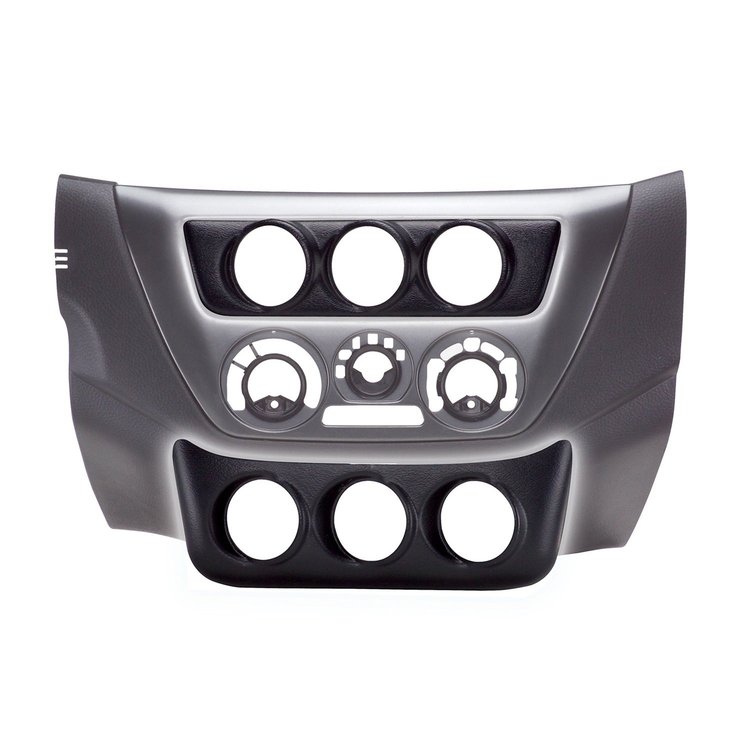 Triple Upper Console Pod 2003-05 Mitsubishi EVO 8