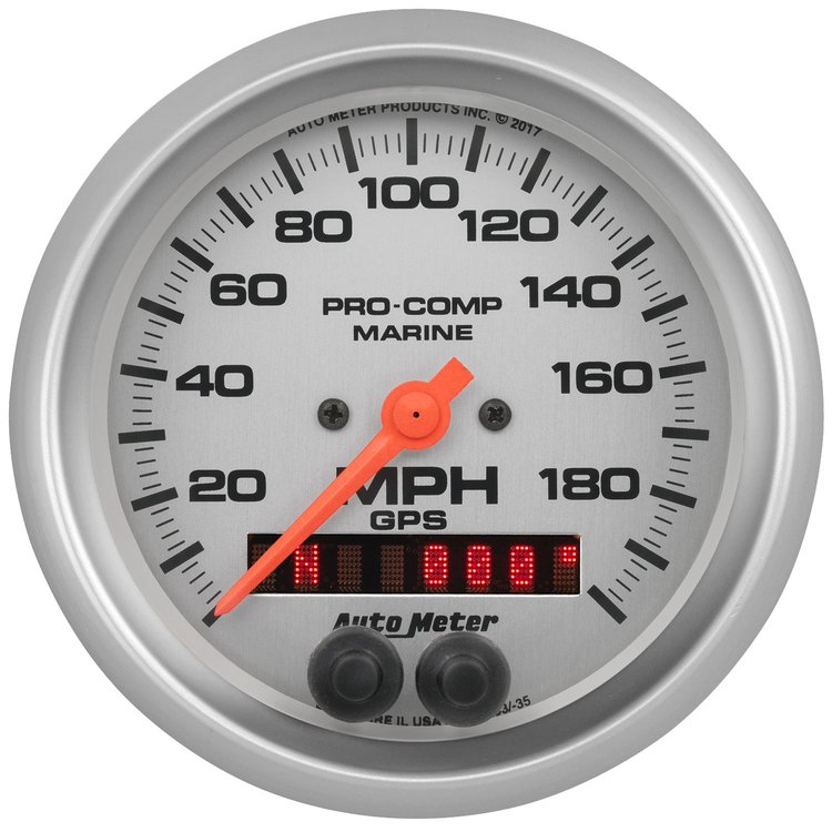 SPEEDO GPS 3-3/8" 200 MPH