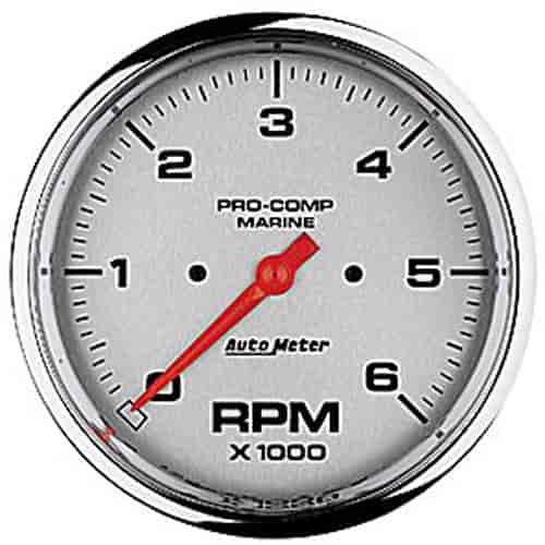 Pro-Comp Ultra Lite Marine Tachometer Diameter: 5"
